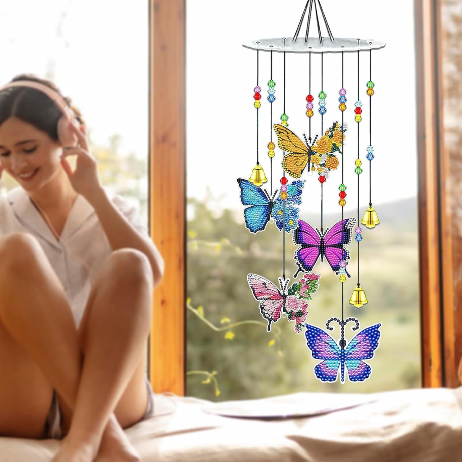 Kits de Pintura de Diamante JeCuiK Mariposa 3D DIY