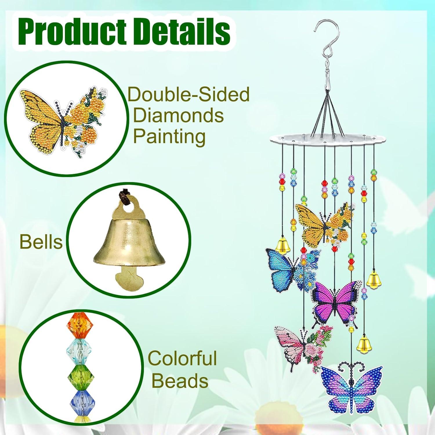 Kits de Pintura de Diamante JeCuiK Mariposa 3D DIY