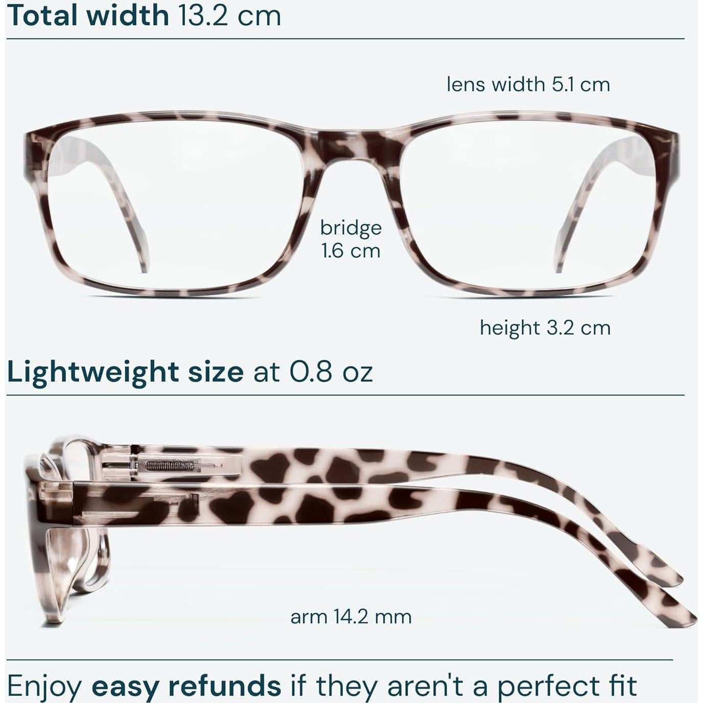 Gafas de Lectura Gaoye 5 Pack Anti Luz Azul 3.0x