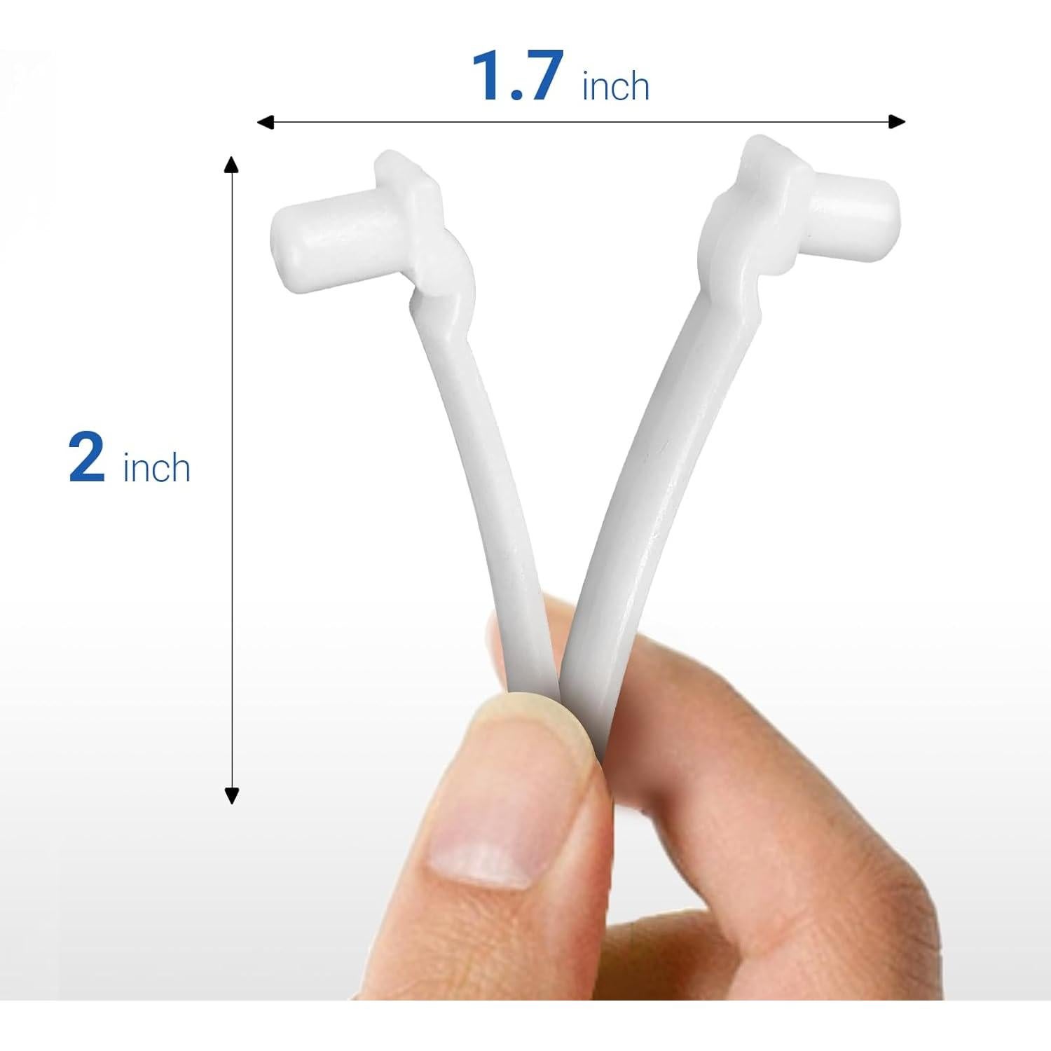 Clips V AR-PRO para Piscina 21 Unidades Plástico Resistente