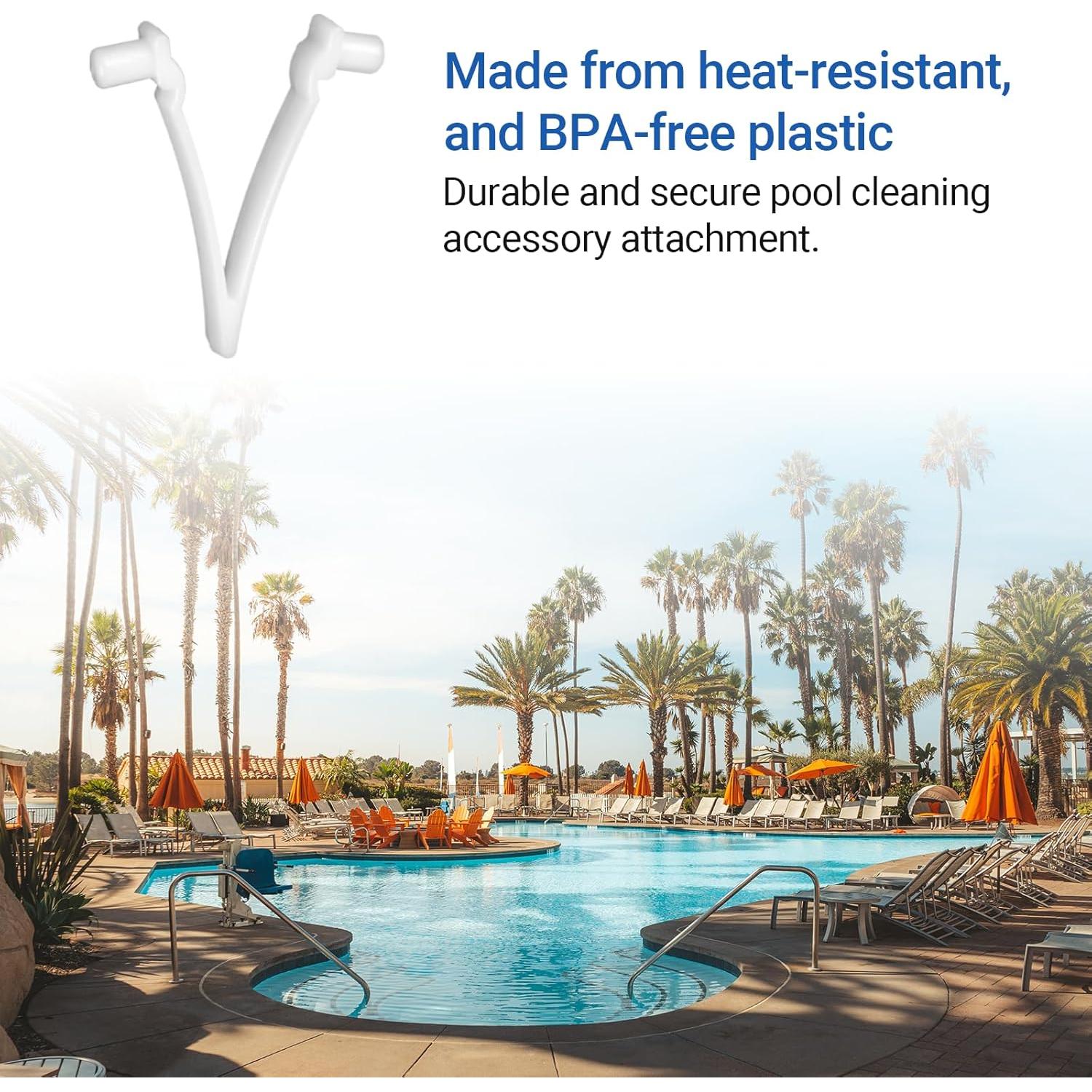 Clips V AR-PRO para Piscina 21 Unidades Plástico Resistente