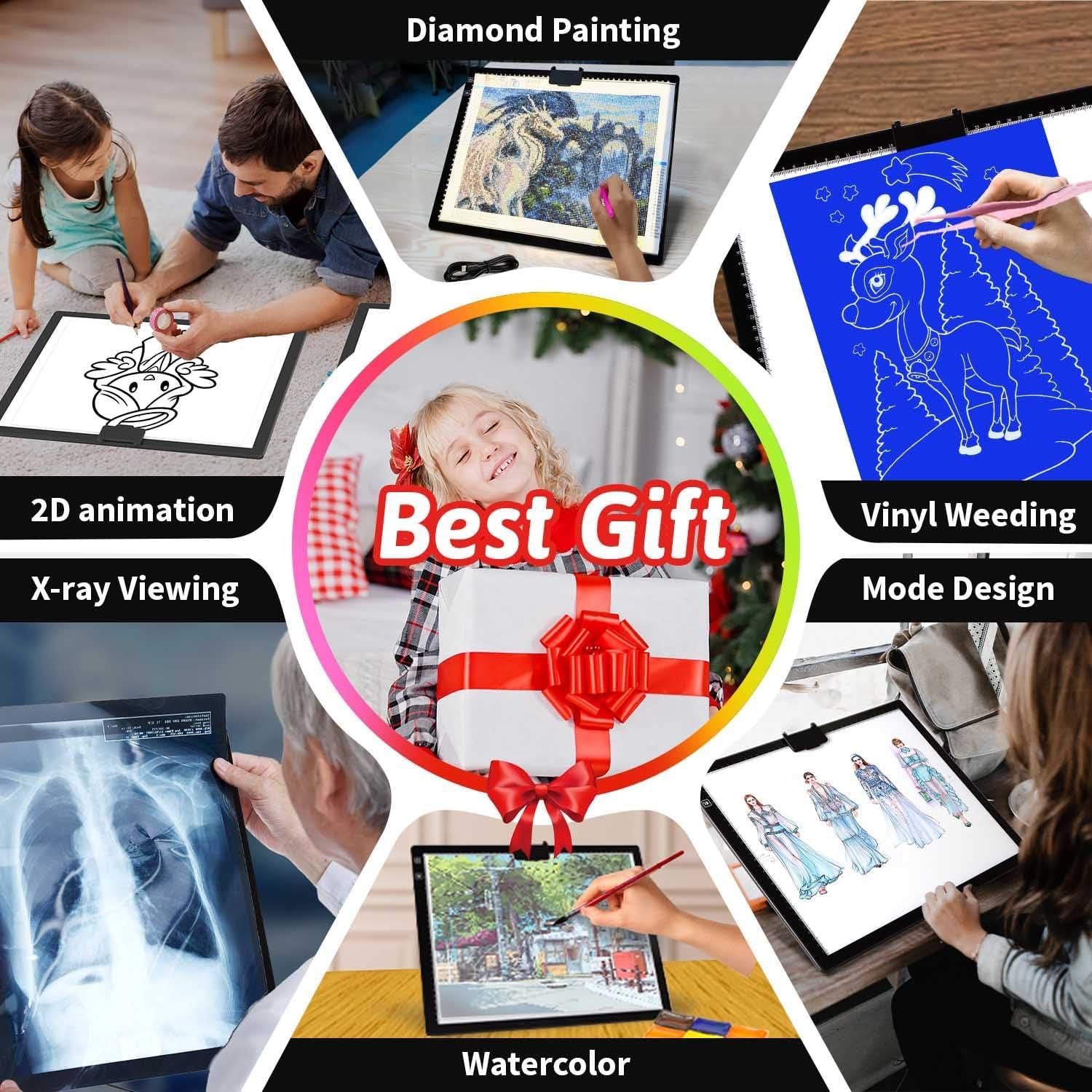 Pad de Luz A3 Zocelight Recargable para Pintura de Diamantes