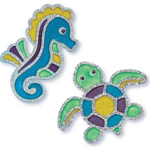 Kit de Arte en Ventana Creatividad para Niños - Amigos del Océano