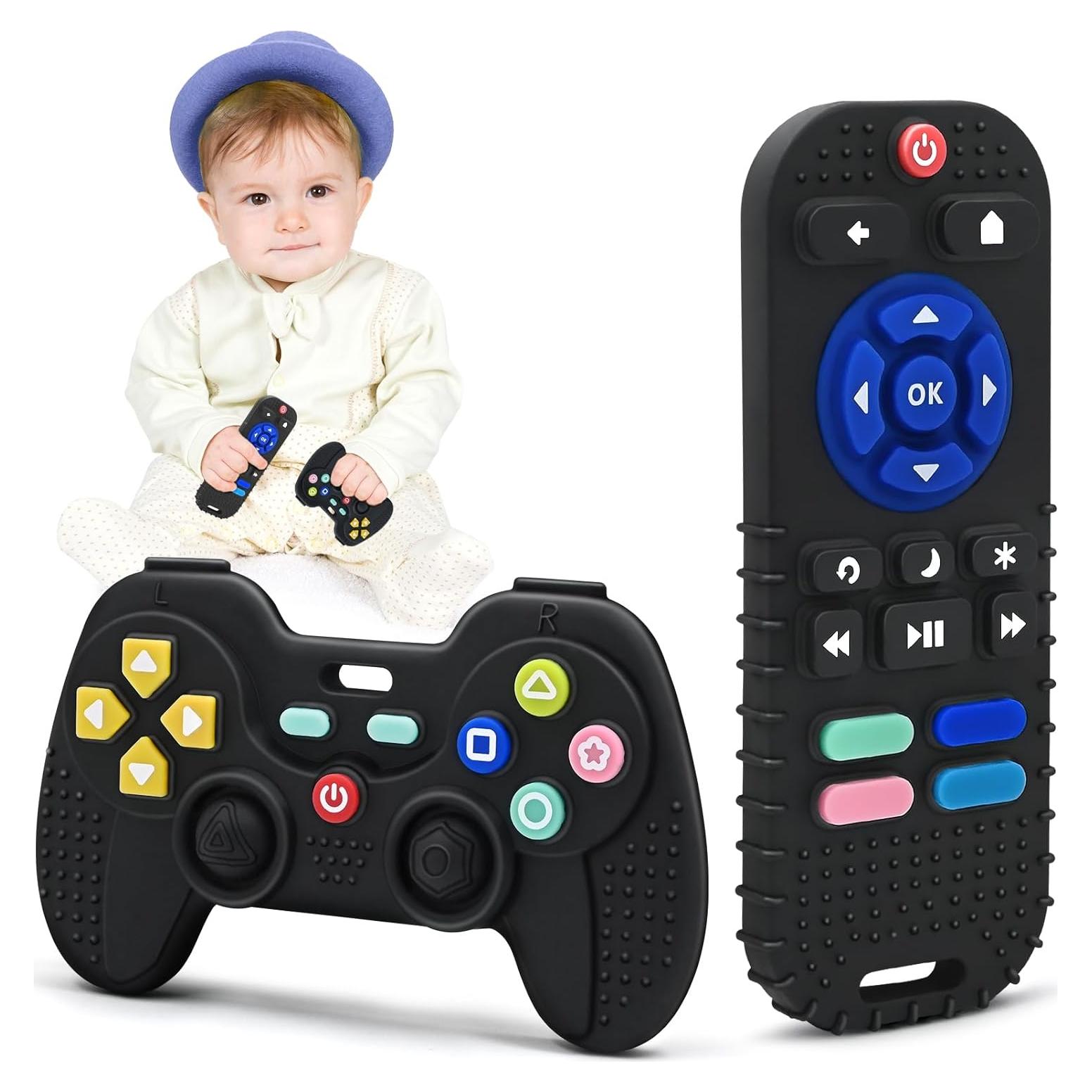 Juguetes de Dentición AiTuiTui para Bebés 3-12 Meses Silicona