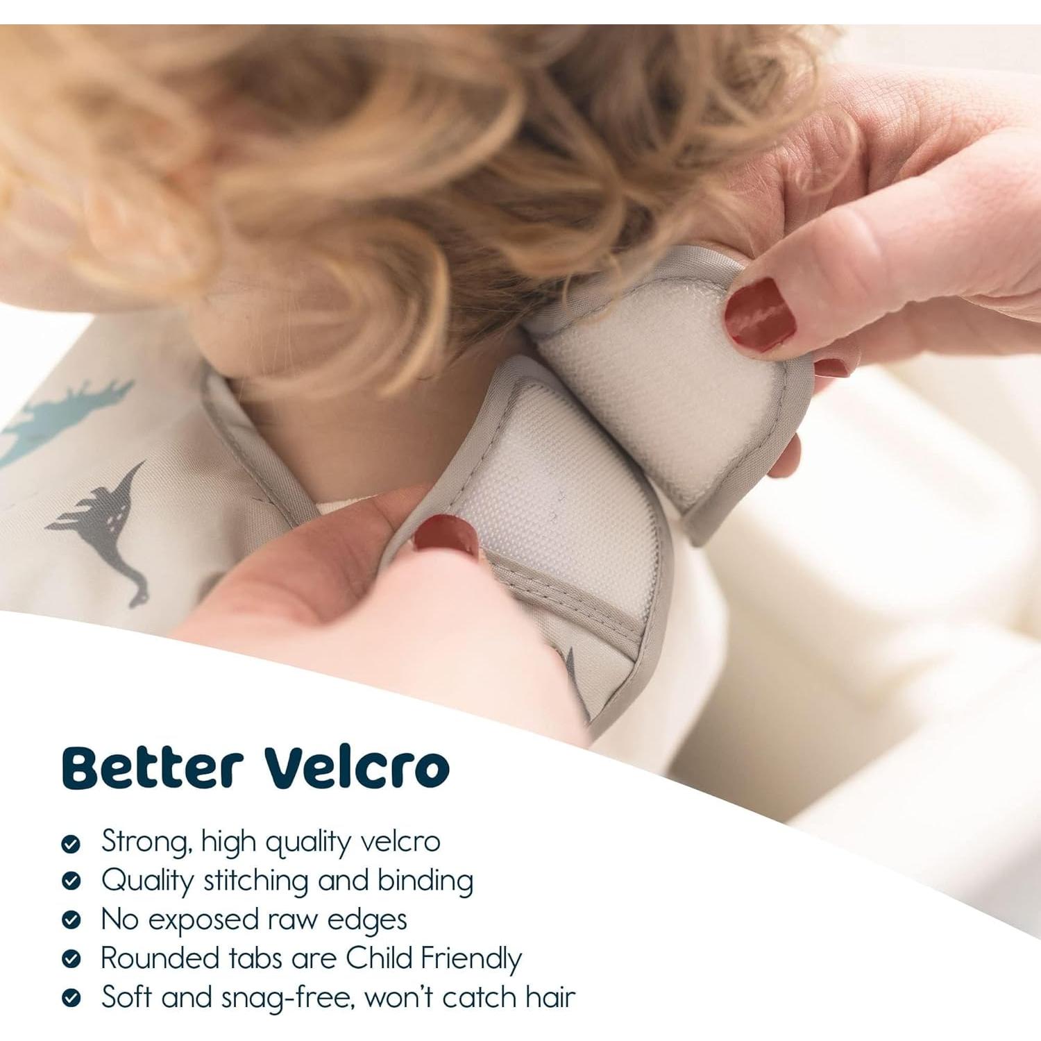 Babero Impermeable Tiny Twinkle - 100% Poliéster Reciclado, Pequeño