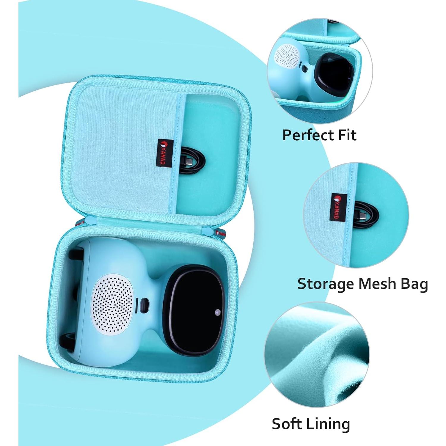 Funda Dura XANAD Azul para Robot MIKO Mini y Accesorios