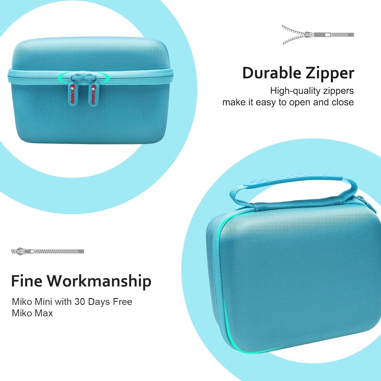 Funda Dura XANAD Azul para Robot MIKO Mini y Accesorios