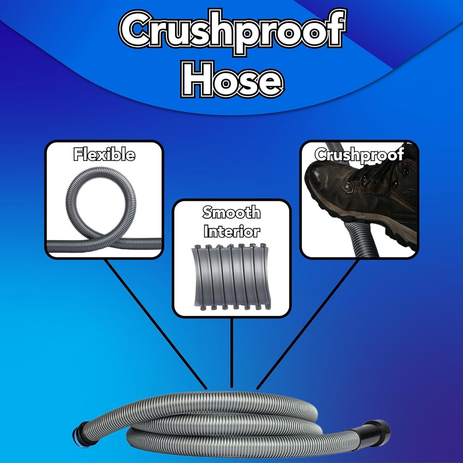 Juego de Manguera de Recolección de Polvo 3.05m Cen-Tec