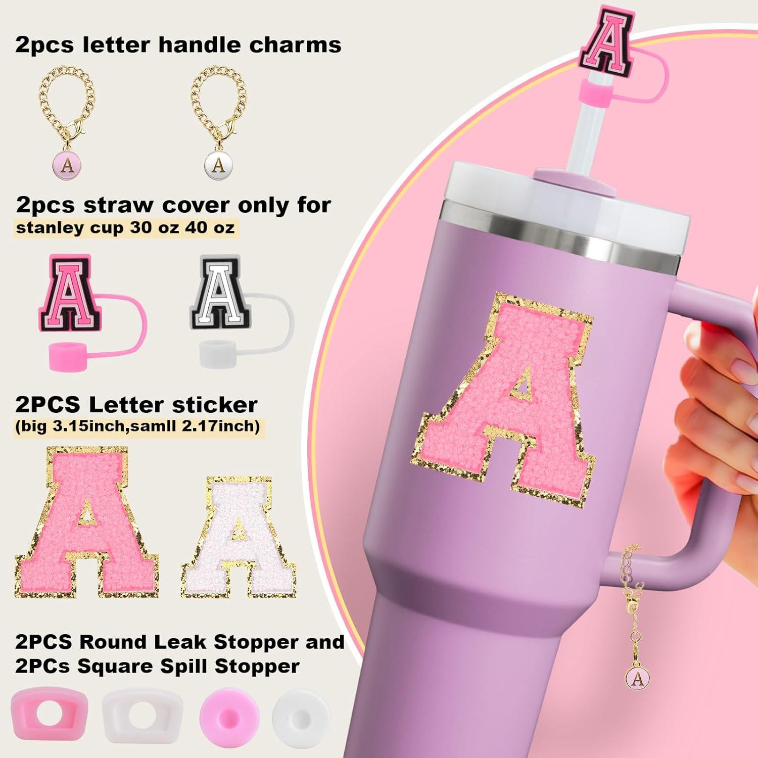 Set de Accesorios para Taza Stanley Mity Rain 10 Piezas Rosa