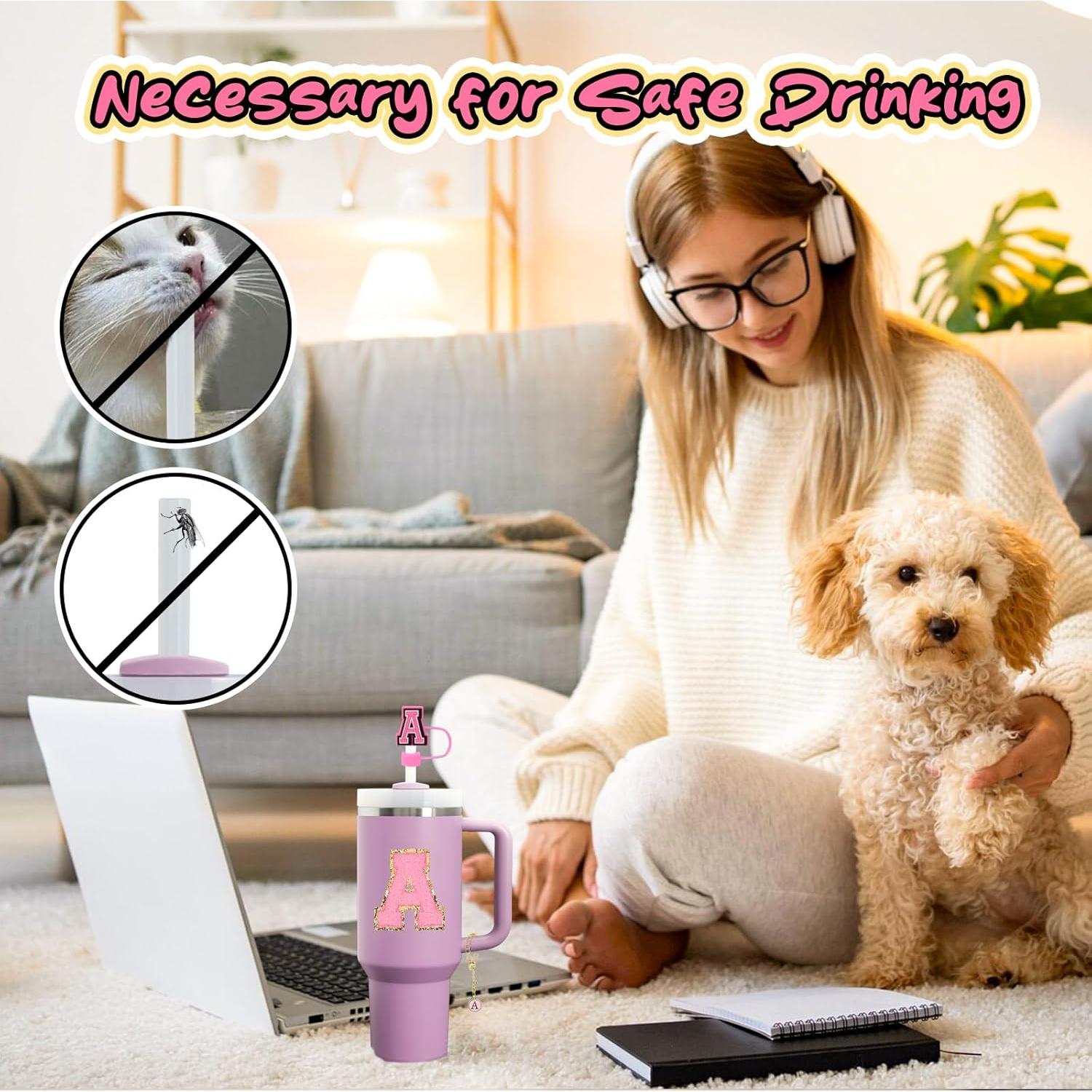 Set de Accesorios para Taza Stanley Mity Rain 10 Piezas Rosa