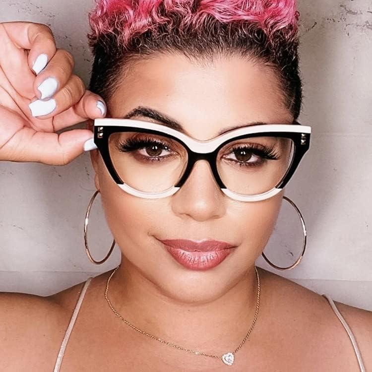 Gafas de Computadora FEISEDY B2323 Anti Luz Azul Mujeres