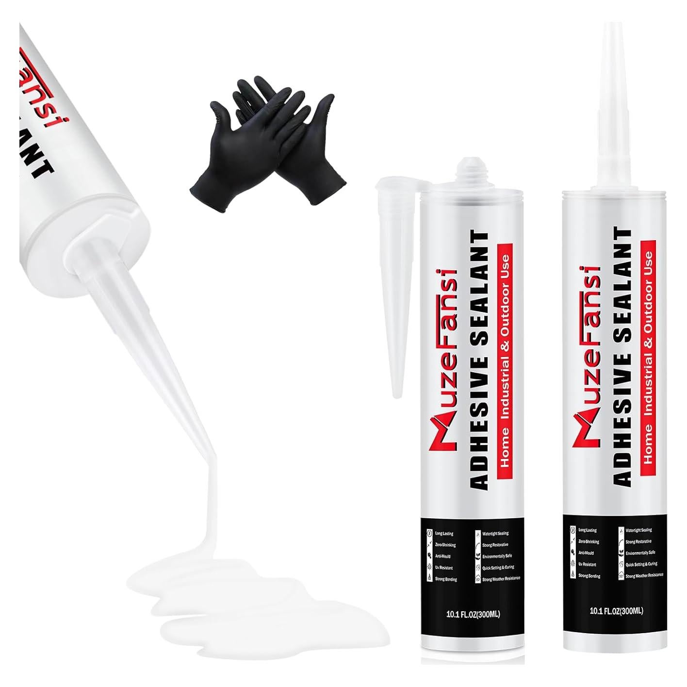 Sellador de Techo Autonivelante MuzeFansi - 2 Paquetes 0.57 kg