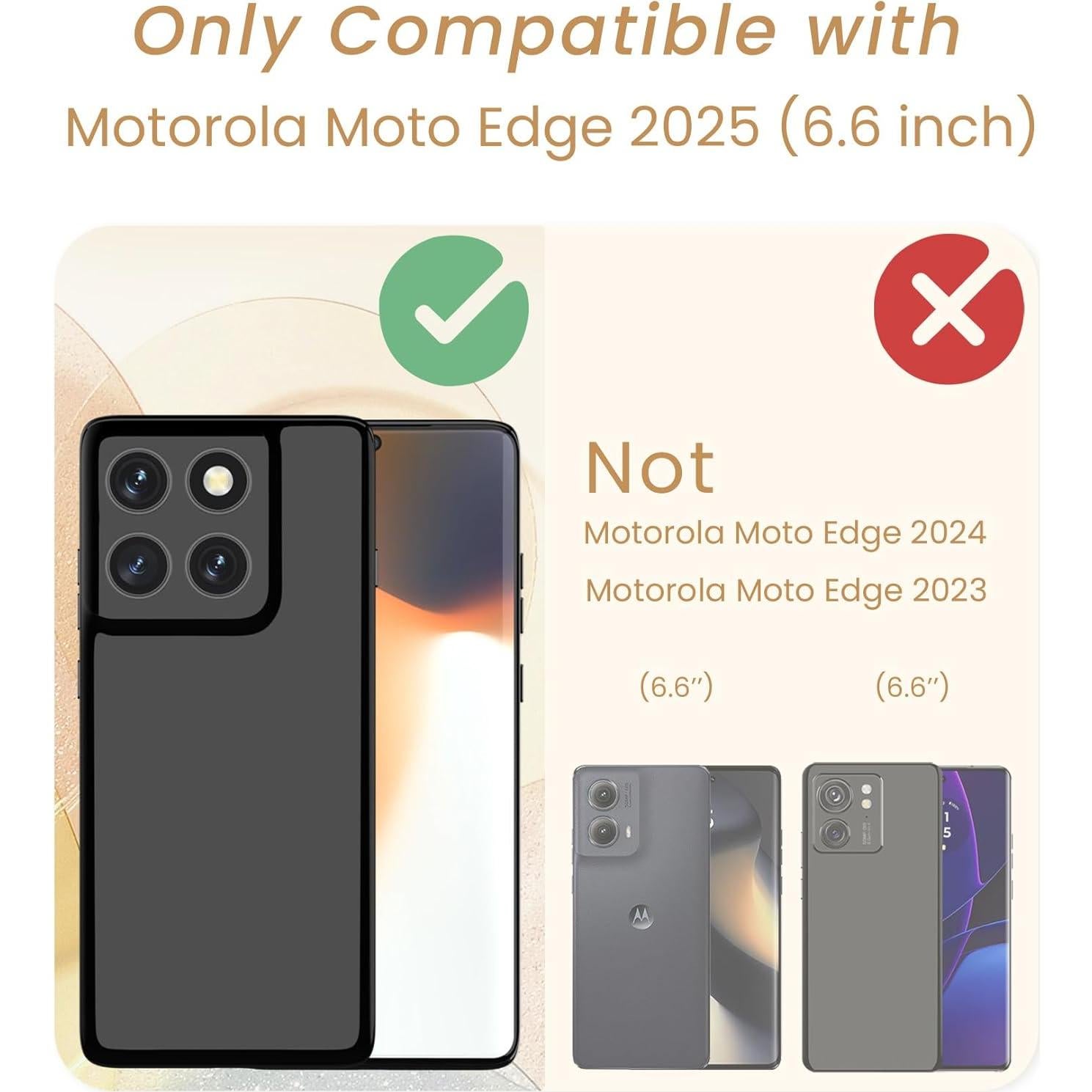 Funda de TPU para Motorola Moto Edge 2025 - Corazón Amoroso