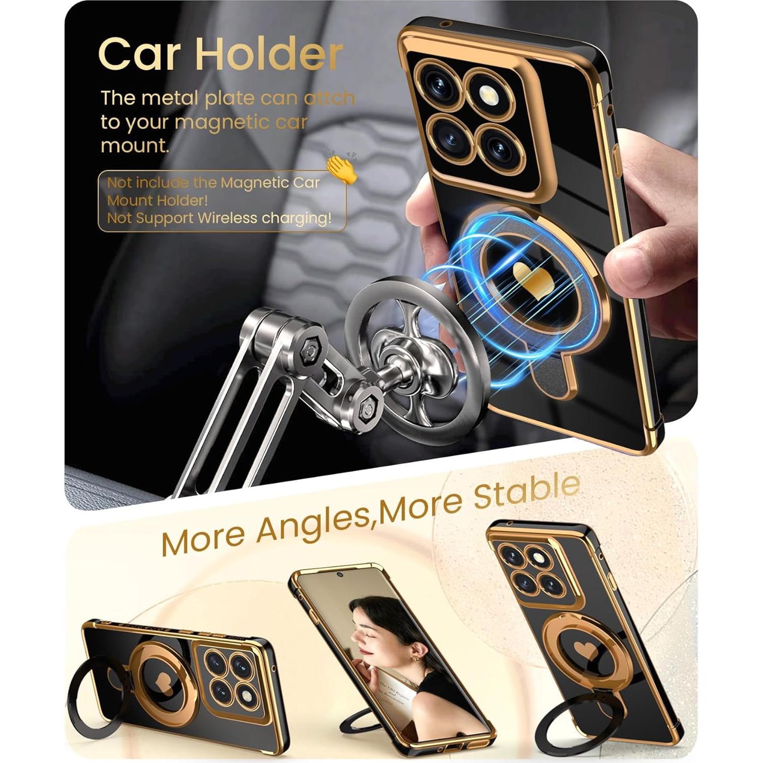 Funda de TPU para Motorola Moto Edge 2025 - Corazón Amoroso