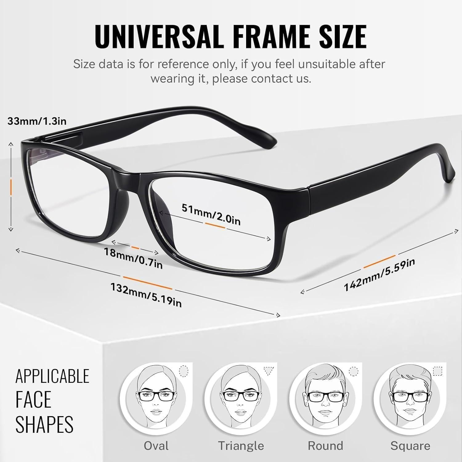 Gafas de Lectura Gaoye Unisex 1.0x Anti Luz Azul