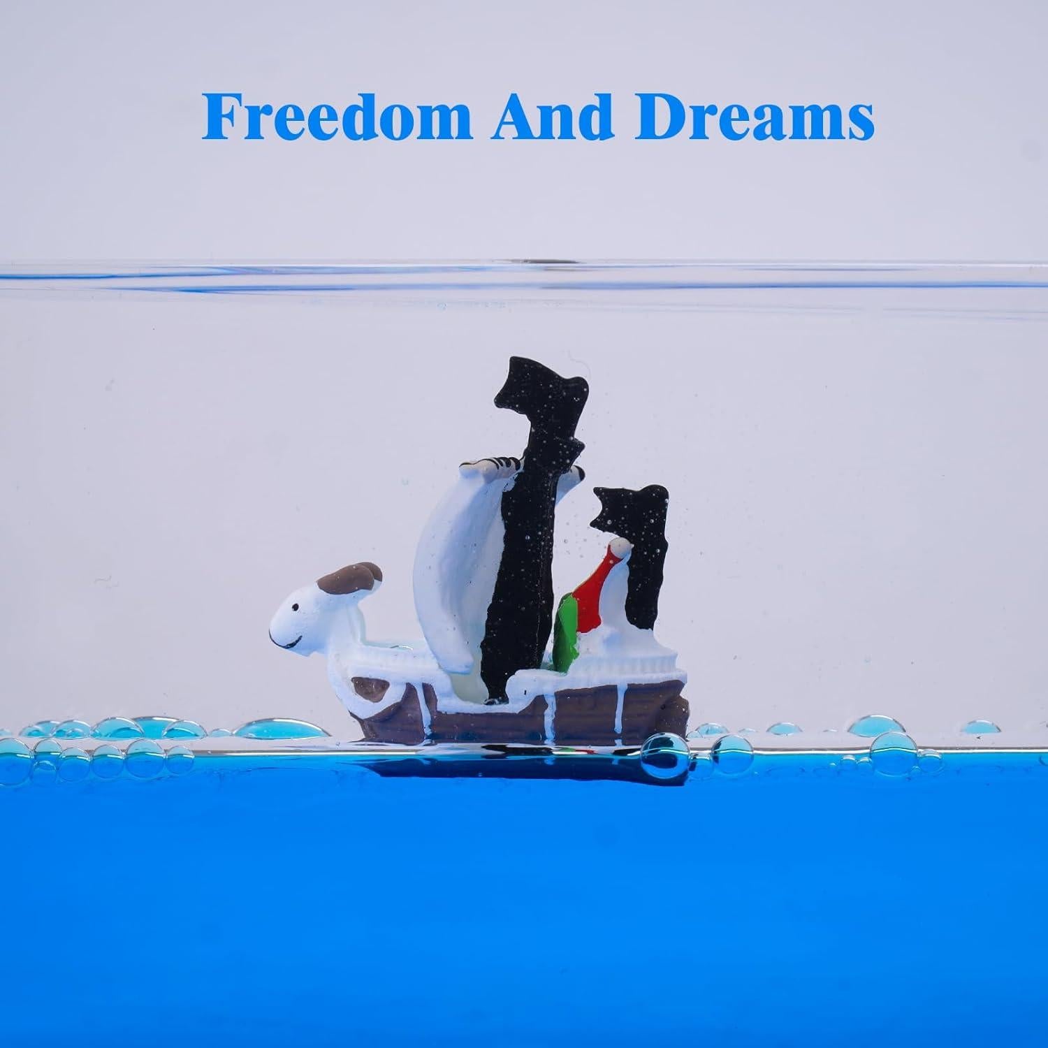 Barco Pirata Inhundible Honsheng GM-01 en Botella Acrílica