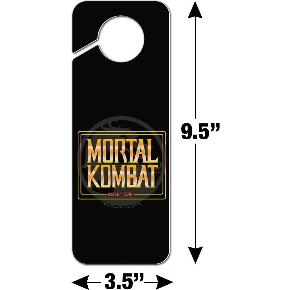 Colgador de Puerta Mortal Kombat Graphics & More 24x8.9cm