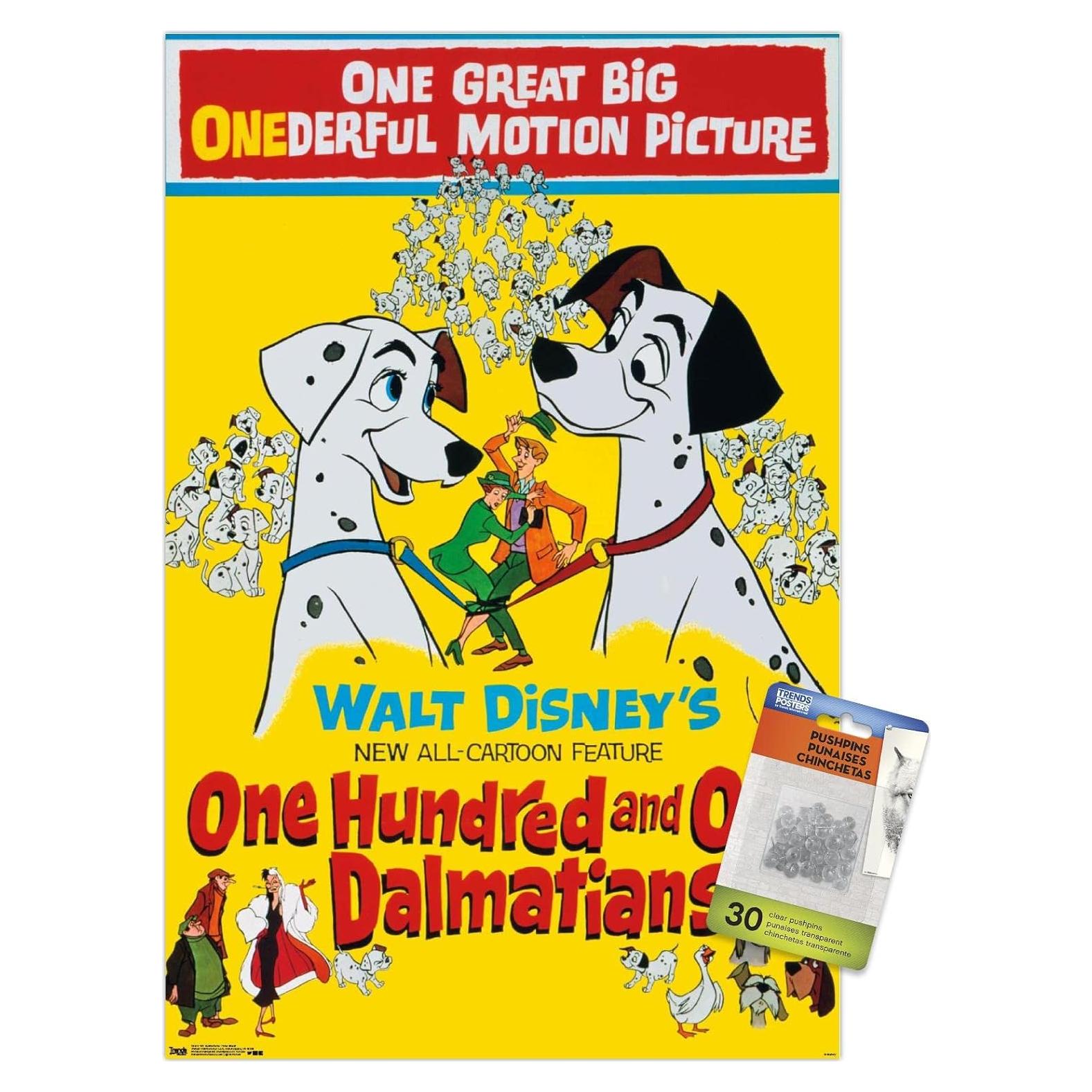 Póster de Pared Disney 101 Dálmatas Trends 37.4x56.8cm