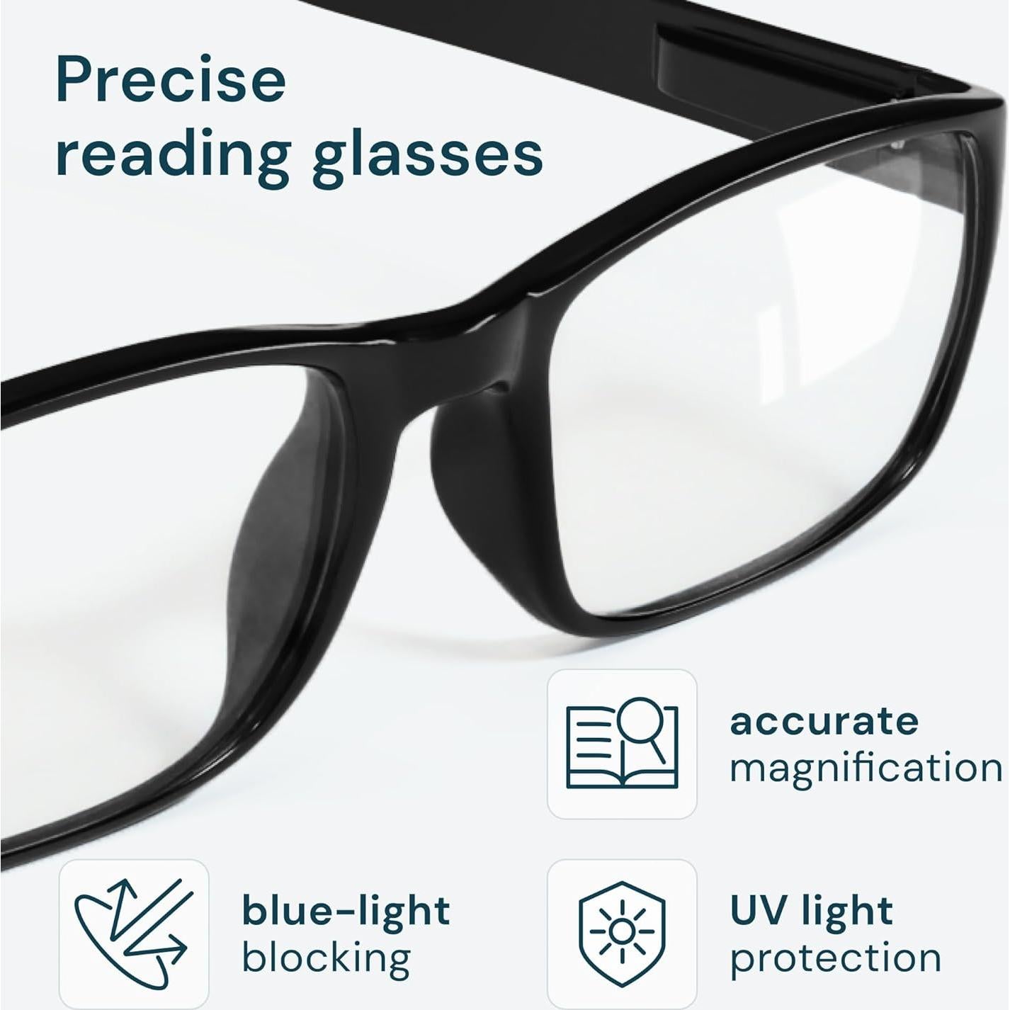 Gafas de Lectura Gaoye 5 Pack Anti Luz Azul 1.0x