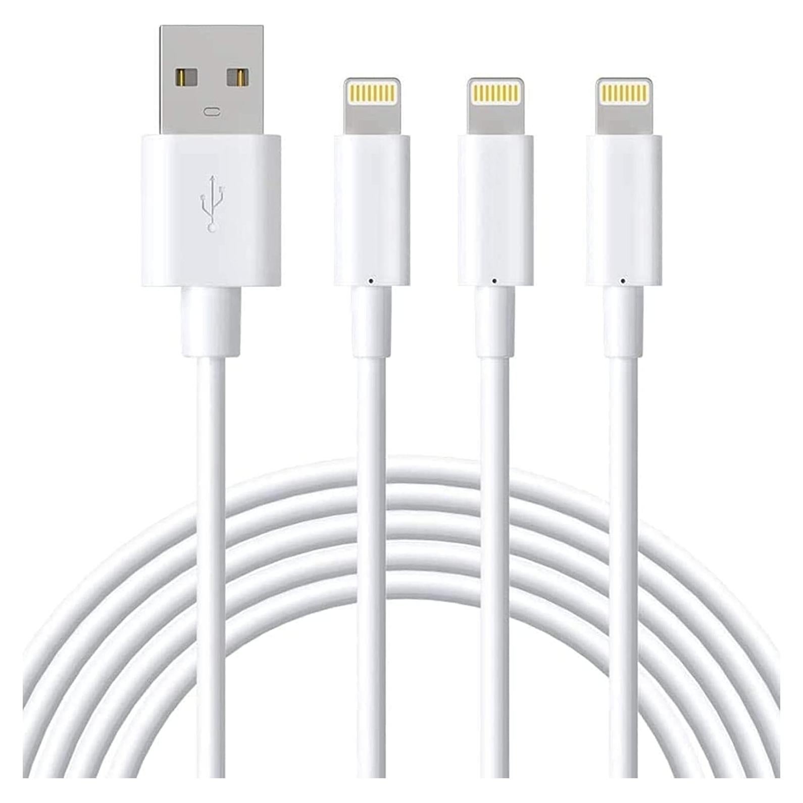 Cable de Carga Rápida Lightning Marchpower 3FT - Paquete de 3