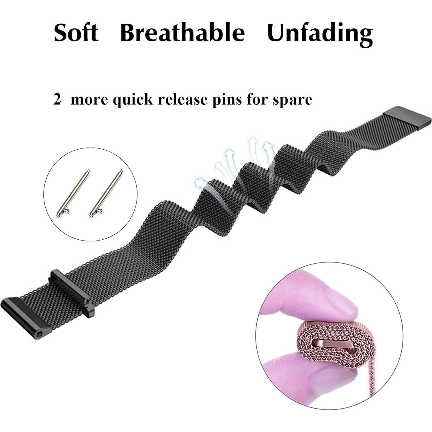 Banda de Reloj Magnética 19mm Kuaguozhe para Veryfitpro