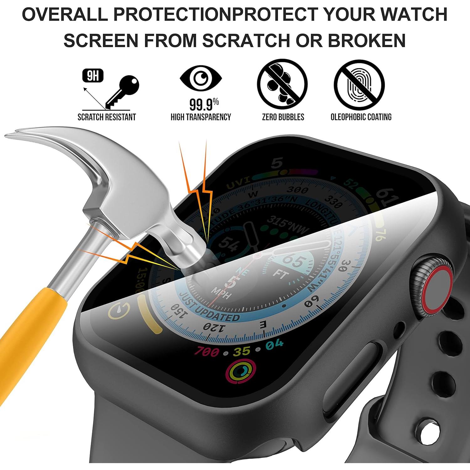 Funda Protectora de Pantalla Suoman para Apple Watch 40mm - 3 Pack
