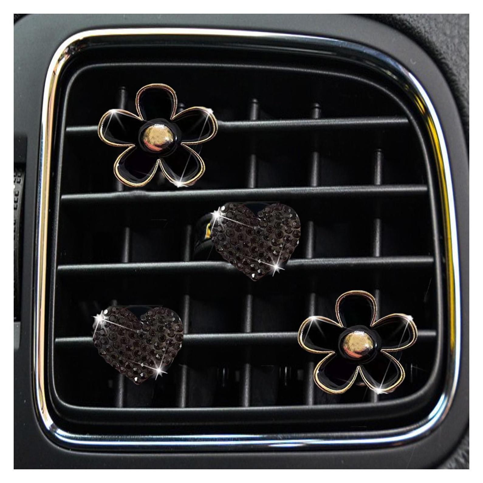 4 Clips de Ventilación de Aire EGBANG con Almohadillas Fragantes