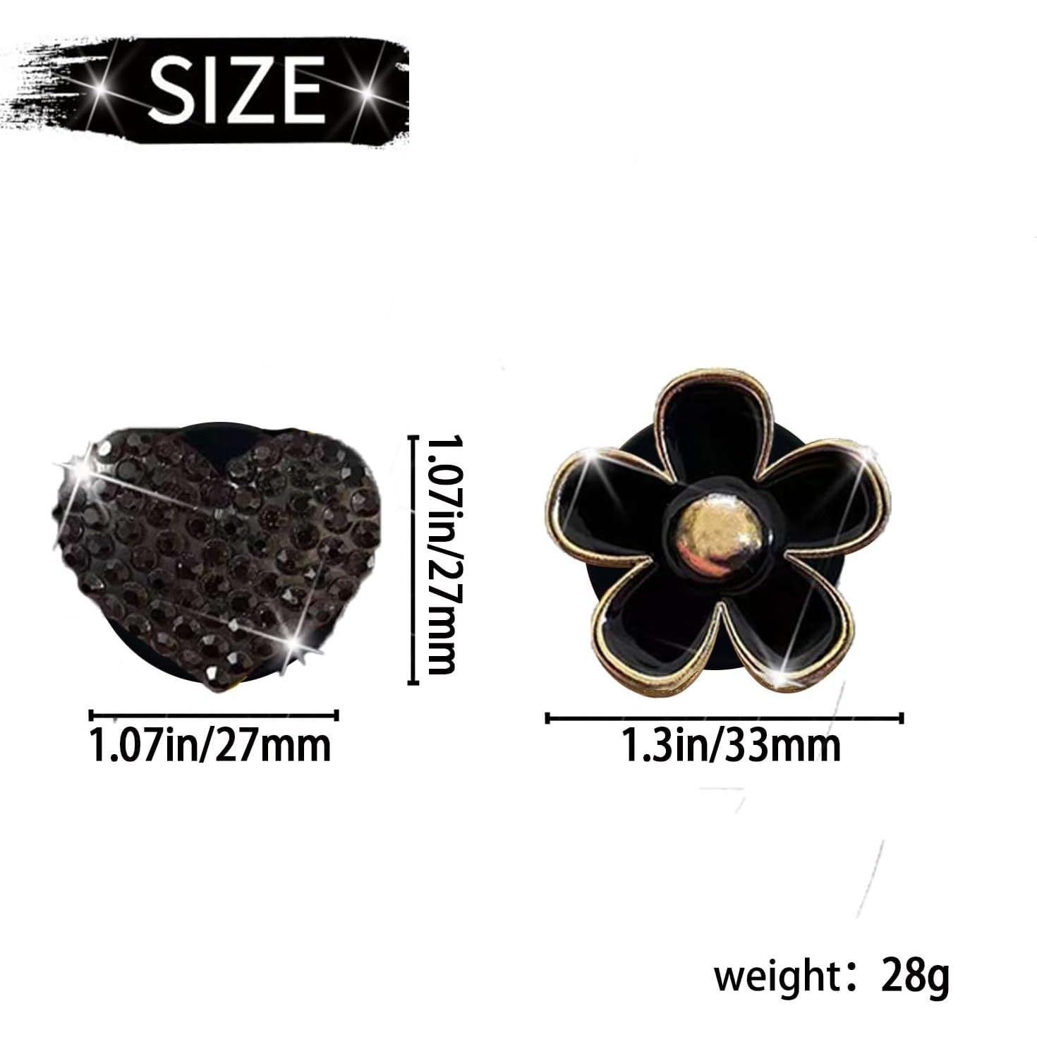 4 Clips de Ventilación de Aire EGBANG con Almohadillas Fragantes