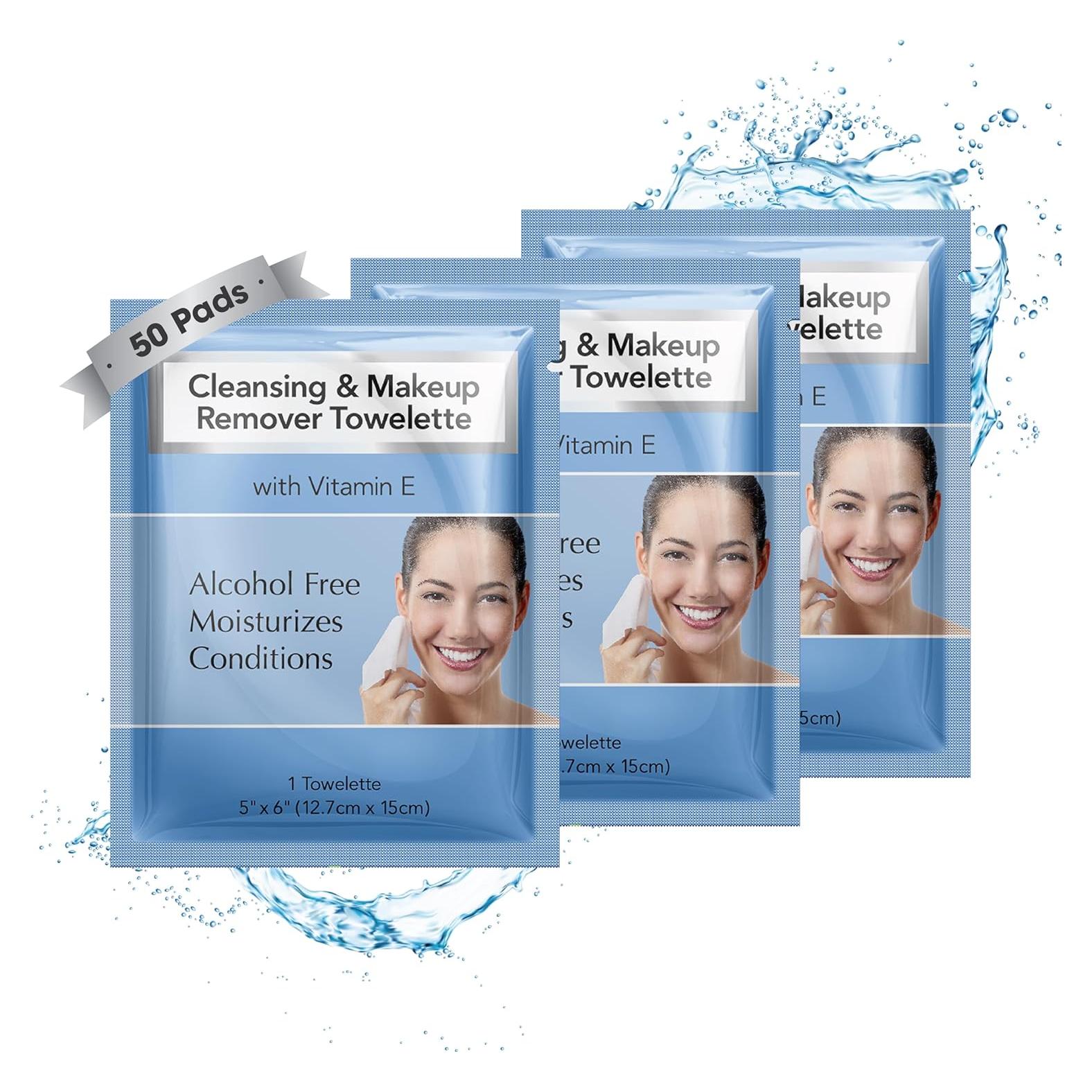 Toallitas Desmaquillantes Diamond Wipes 50 Unidades Sin Alcohol