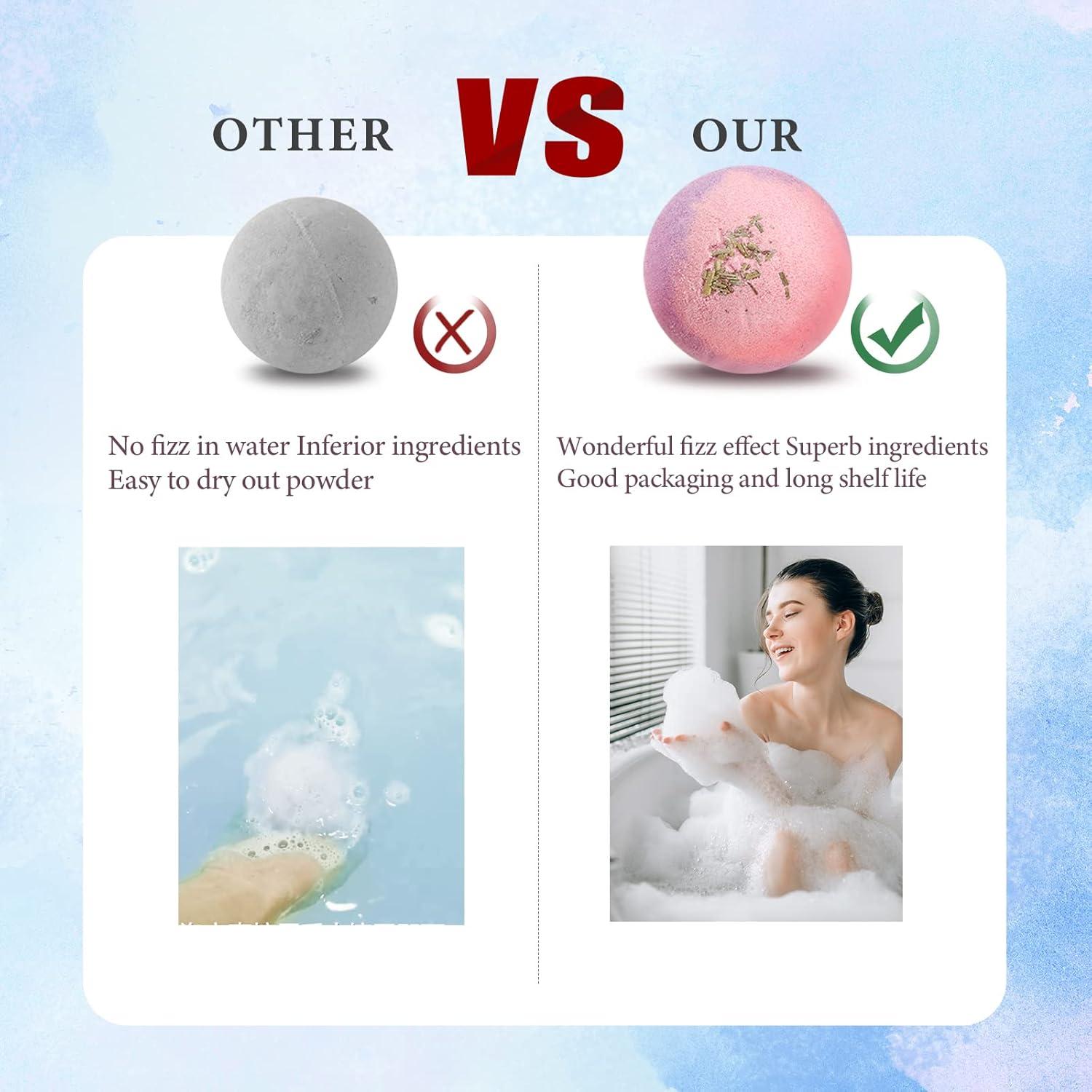 Juego de Bombas de Baño Beautifier Life 12 Piezas Aromáticas