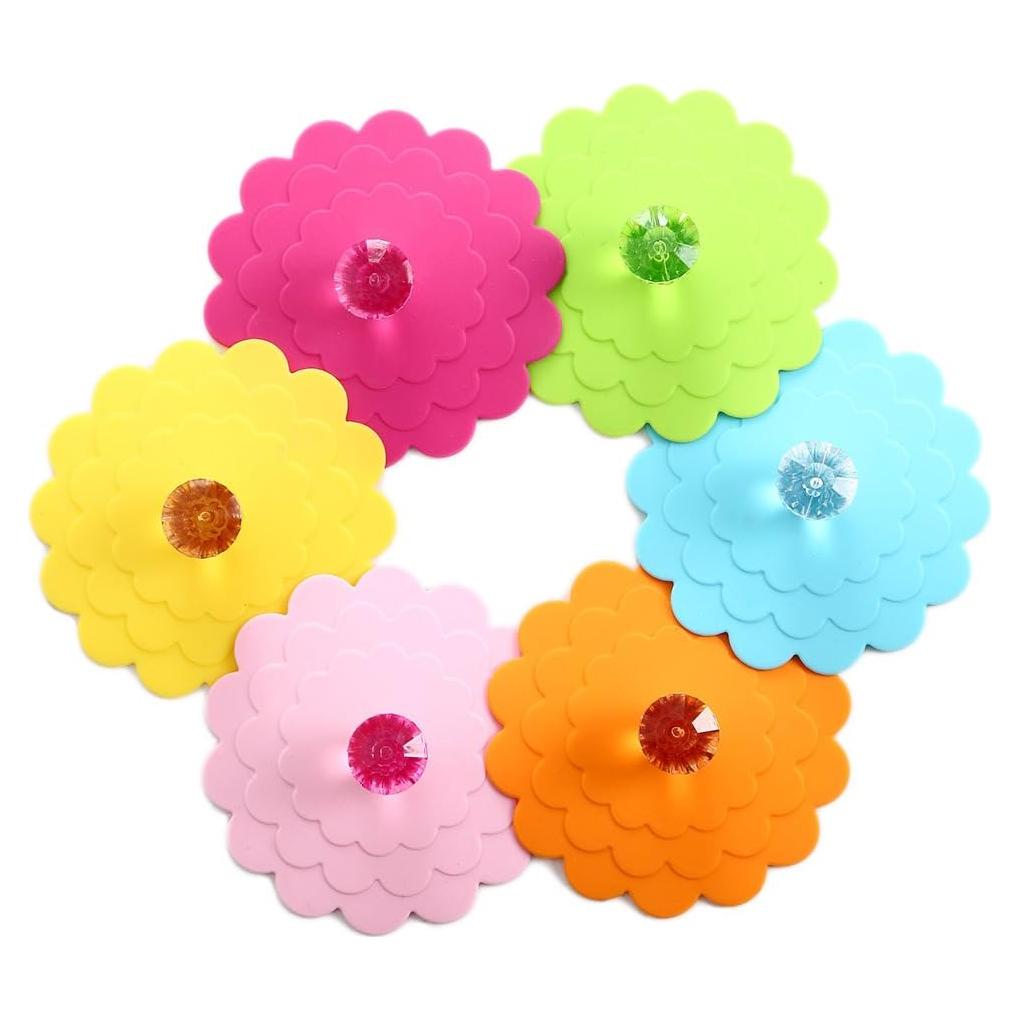 Set de 6 Tapas de Silicona Universales Colinda - 11.94 cm