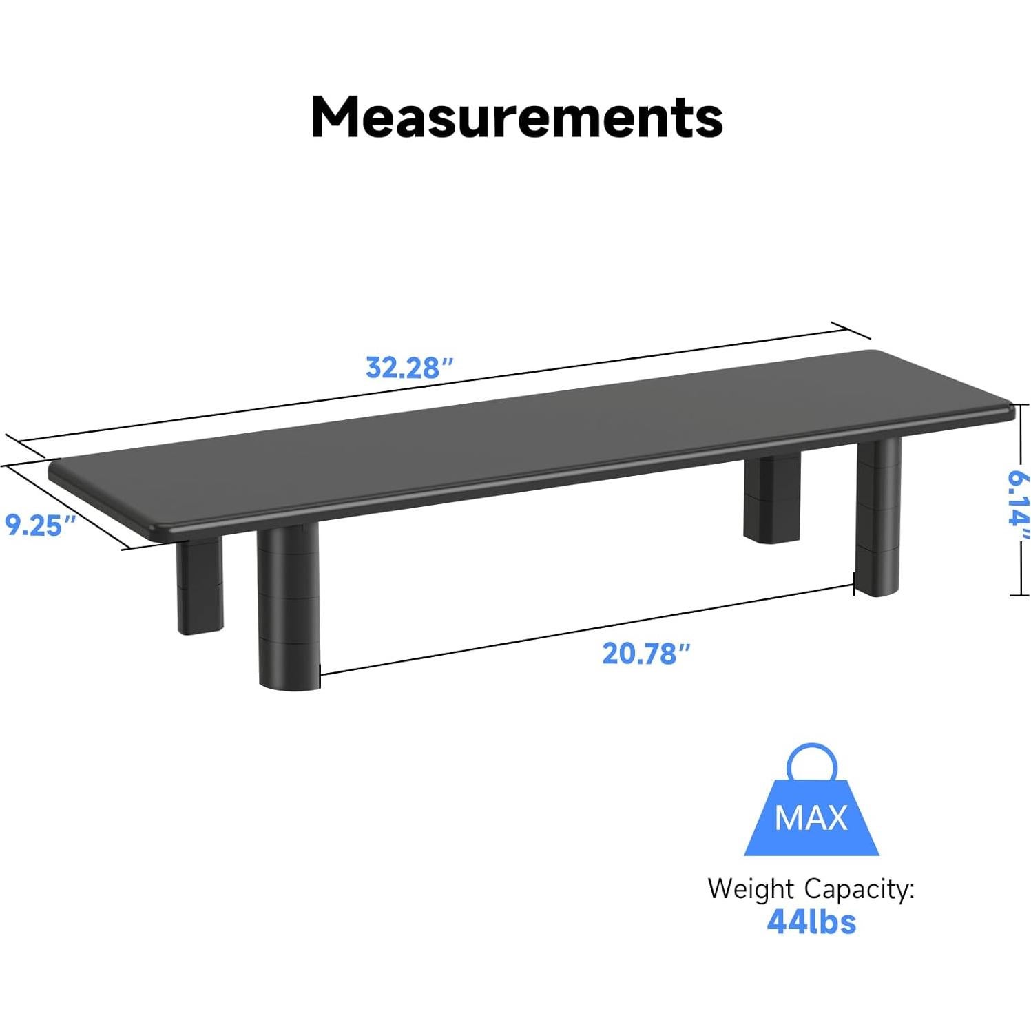 Soporte para 2 Monitores Suptek 81.99 cm Ajustable Ergonomico