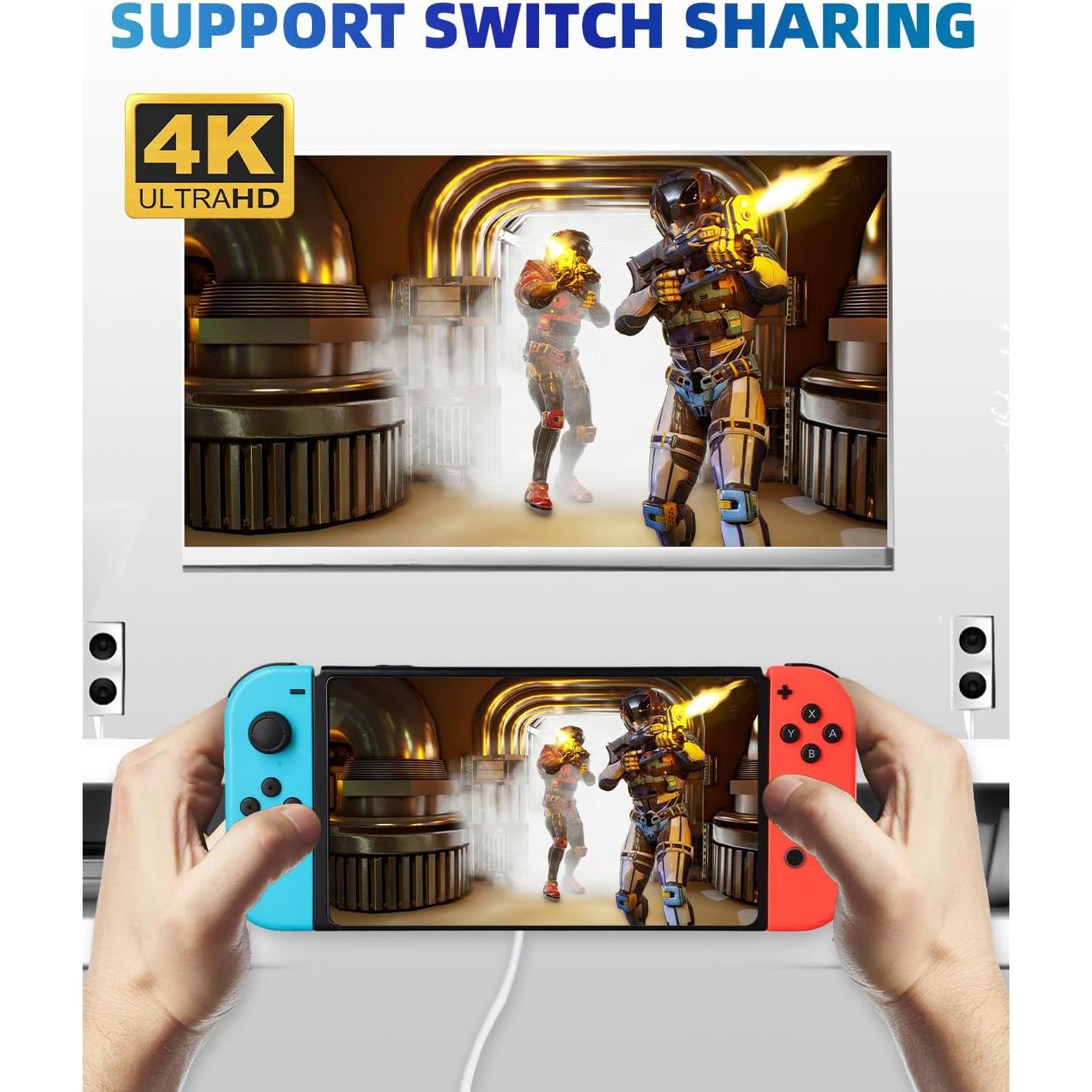 Adaptador USB C a HDMI 4K HJSYWESYUH con PD 100W y USB 3.0