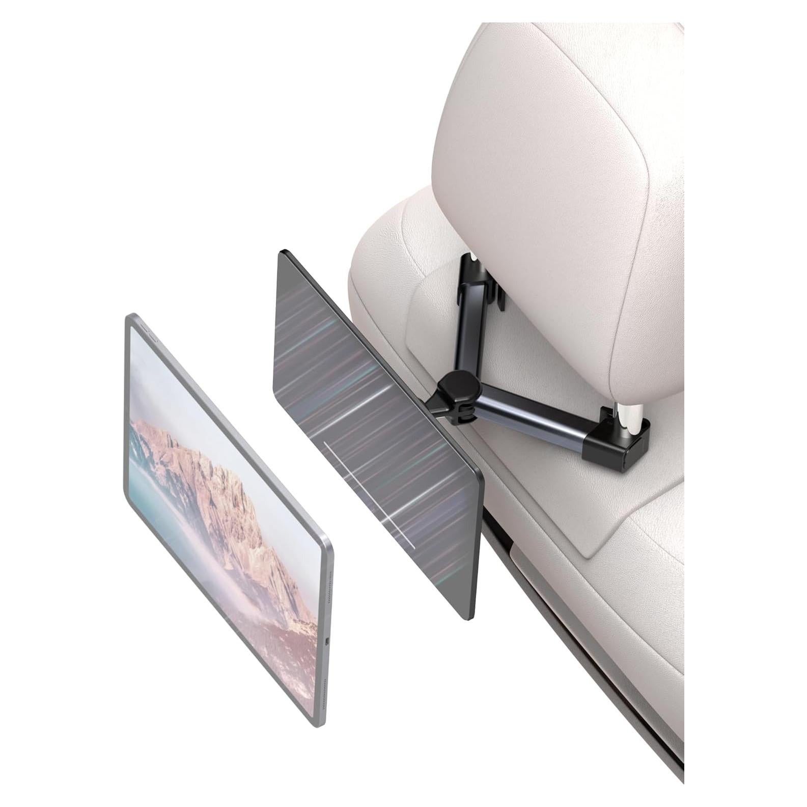 Soporte Magnético para Tablet QJYKIONE en Reposacabezas Coche