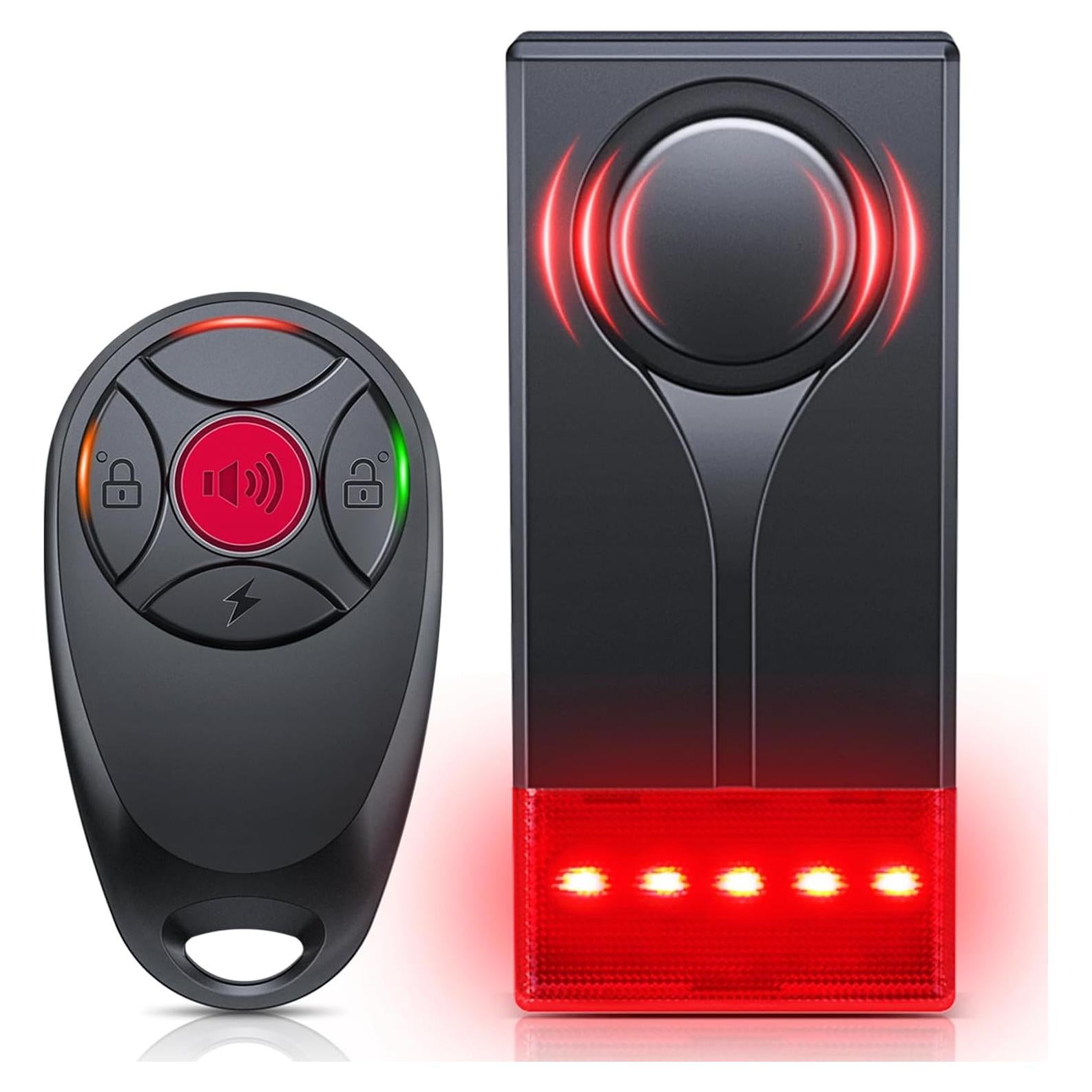 Alarma de Sonido y Luz Inalámbrica ELECTOP 108dB Antirrobo