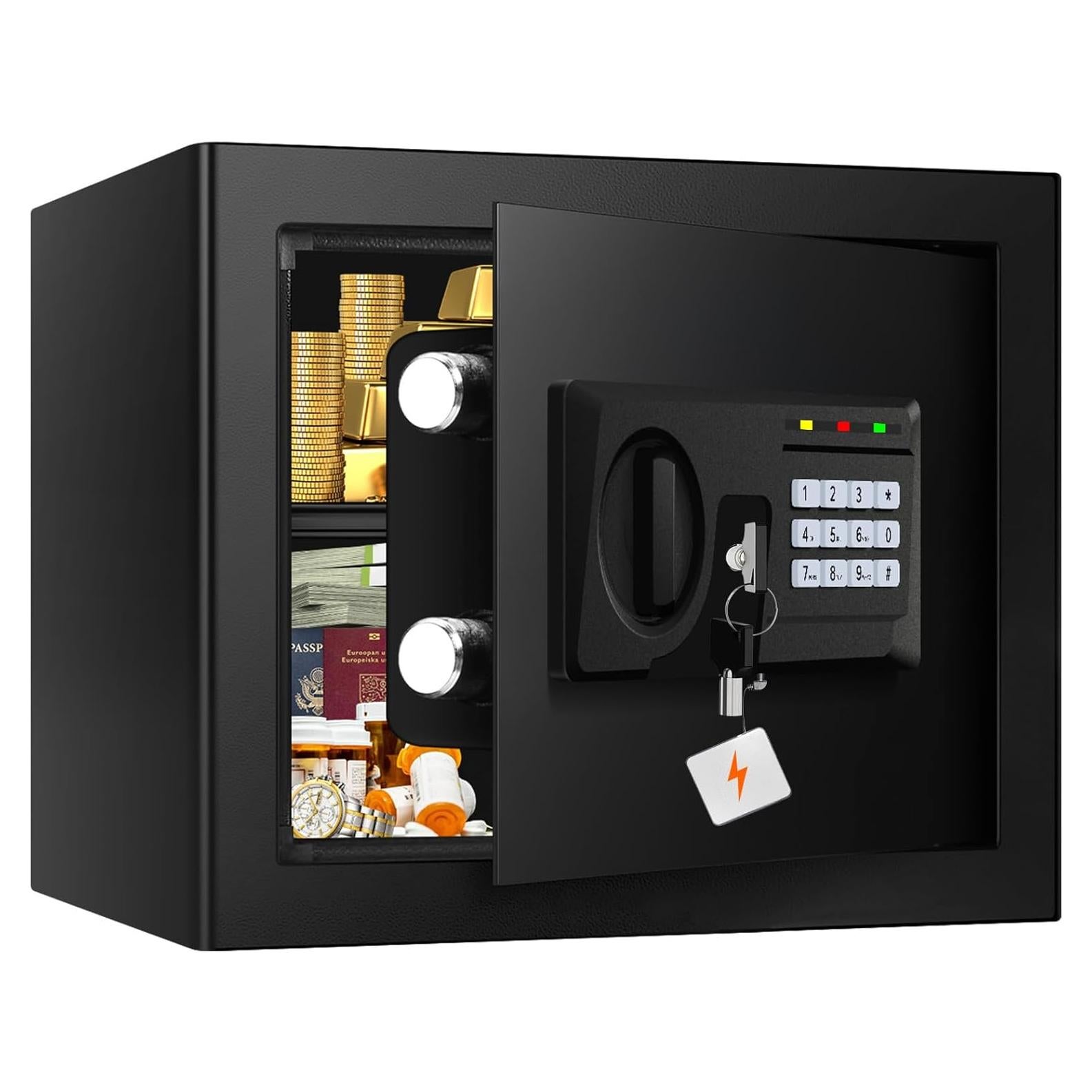 Caja Fuerte Digital VIDXCVIT 1.6 Pies Cúbicos Antirrobo