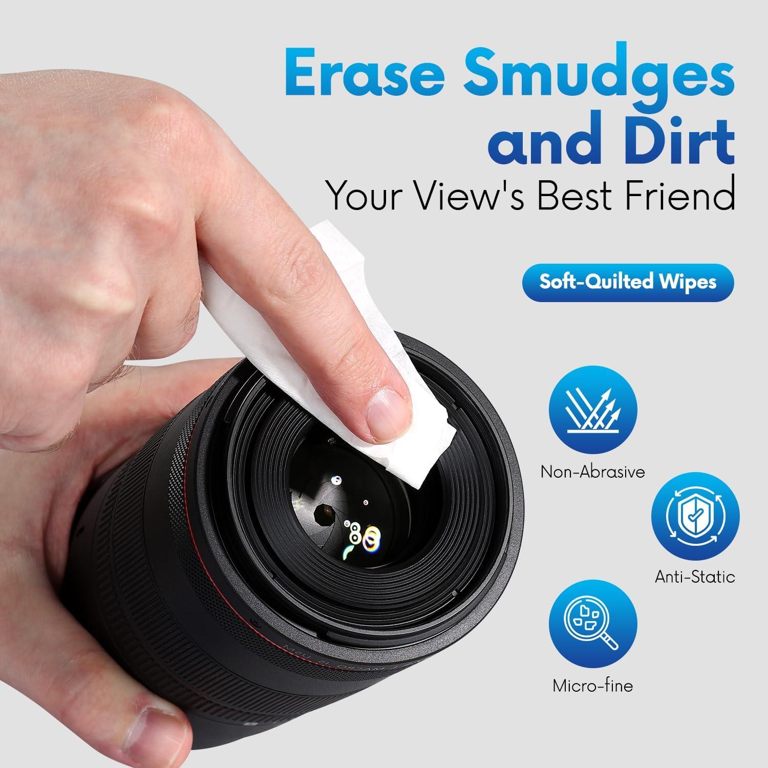 Toallitas Limpiadoras OPTEEL 300ct para Pantallas Sin Rayas