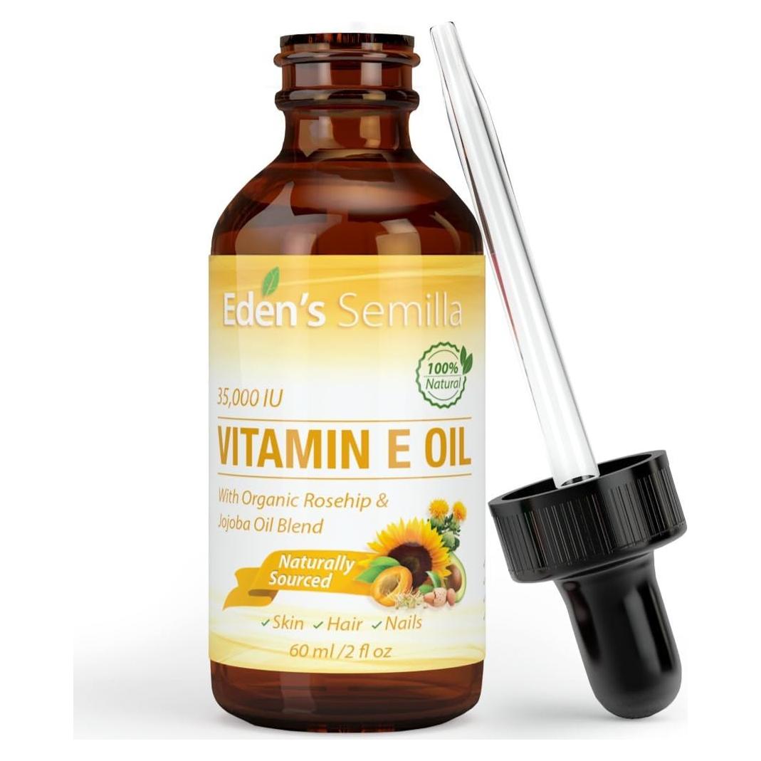 Aceite de Vitamina E 35,000 IU Eden's Semilla 59 ml Piel Sensible