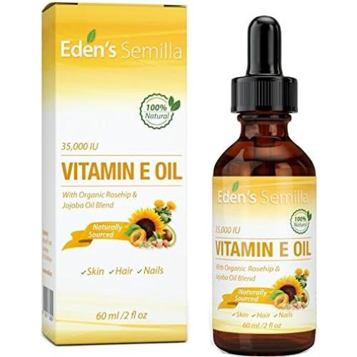 Aceite de Vitamina E 35,000 IU Eden's Semilla 59 ml Piel Sensible