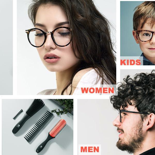 Juego de Cepillos para el Cabello BRUSHZOO - Desenredante y Estilizador