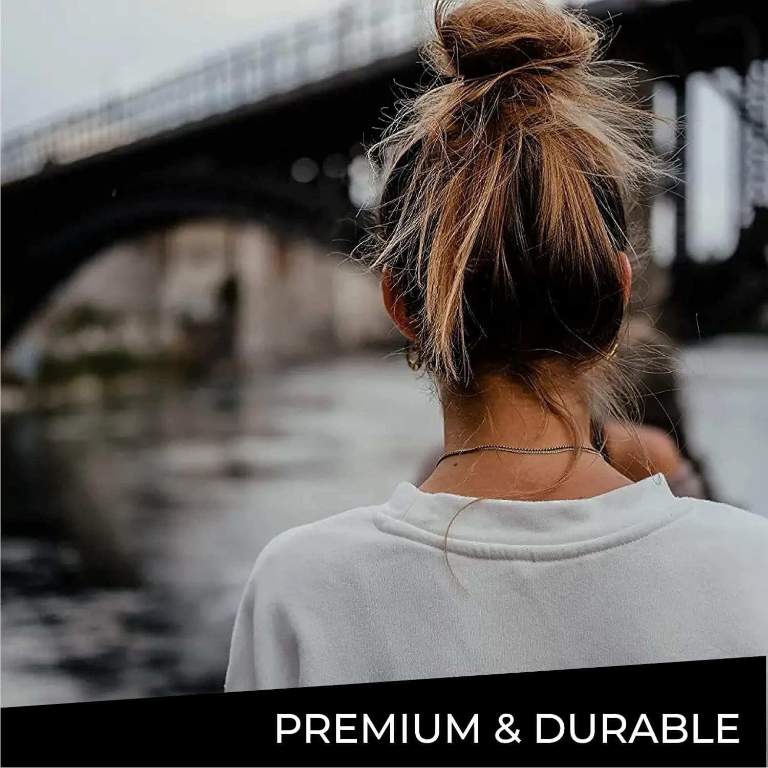 Horquillas Hawwwy 300 Piezas Marrones con Estuche 5.08 cm