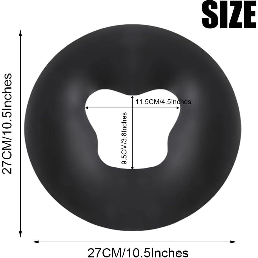 Cojín de Masaje Facial OULIGET de Silicona Suave 29x1.8cm