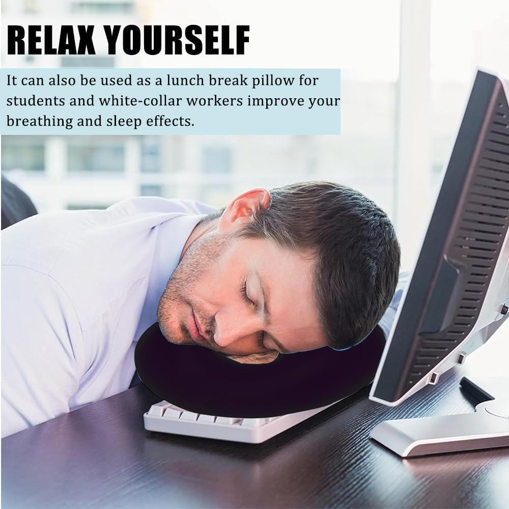 Cojín de Masaje Facial OULIGET de Silicona Suave 29x1.8cm