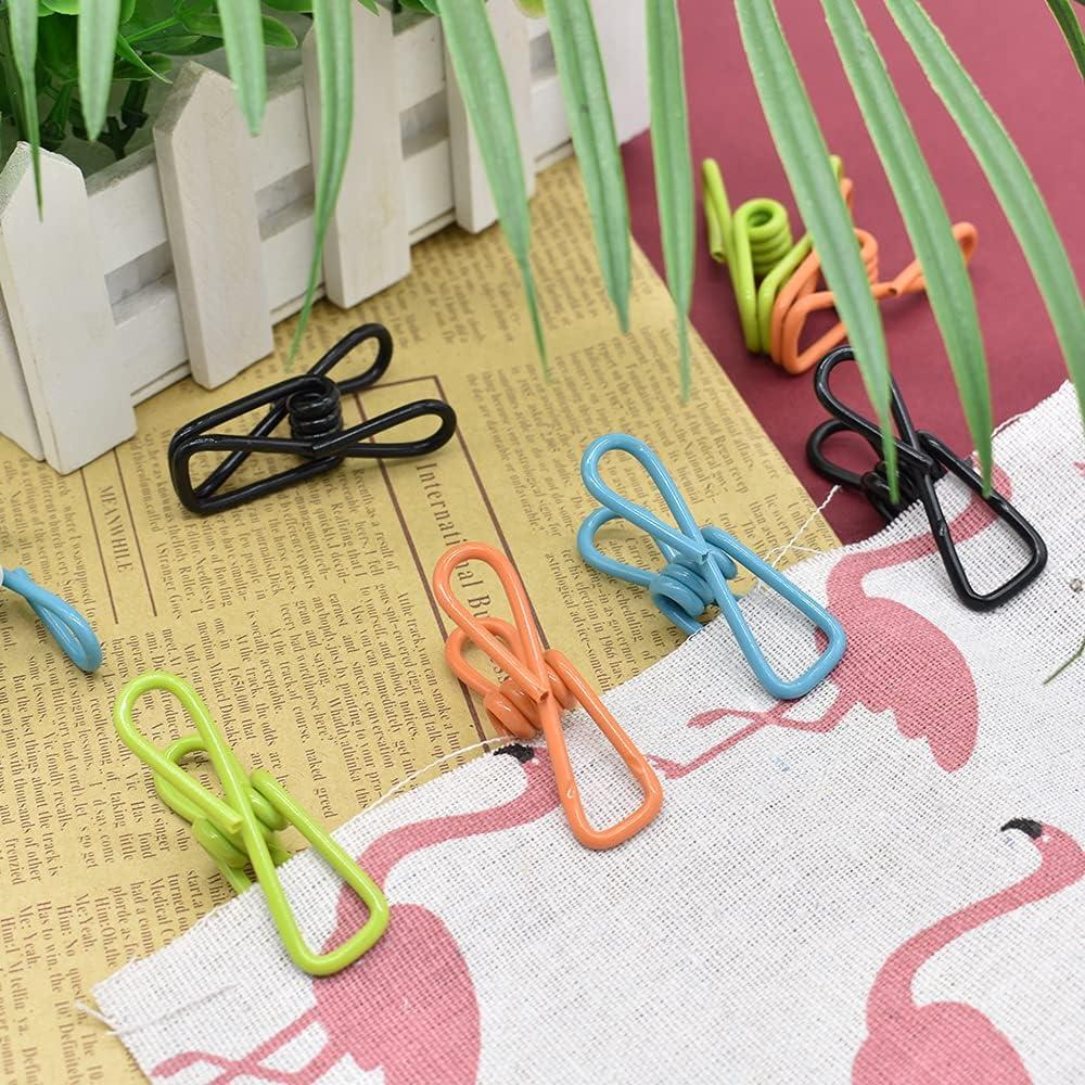 Paquete de 50 Clips Utilitarios Renashed Multicolor 5.6 cm