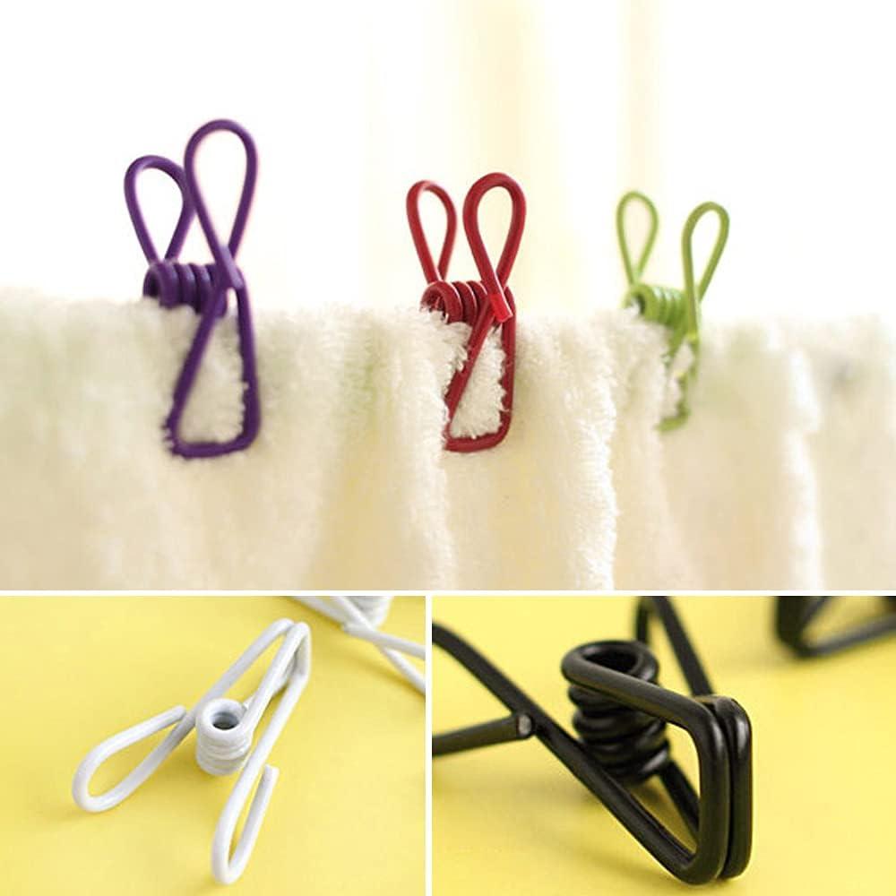 Paquete de 50 Clips Utilitarios Renashed Multicolor 5.6 cm