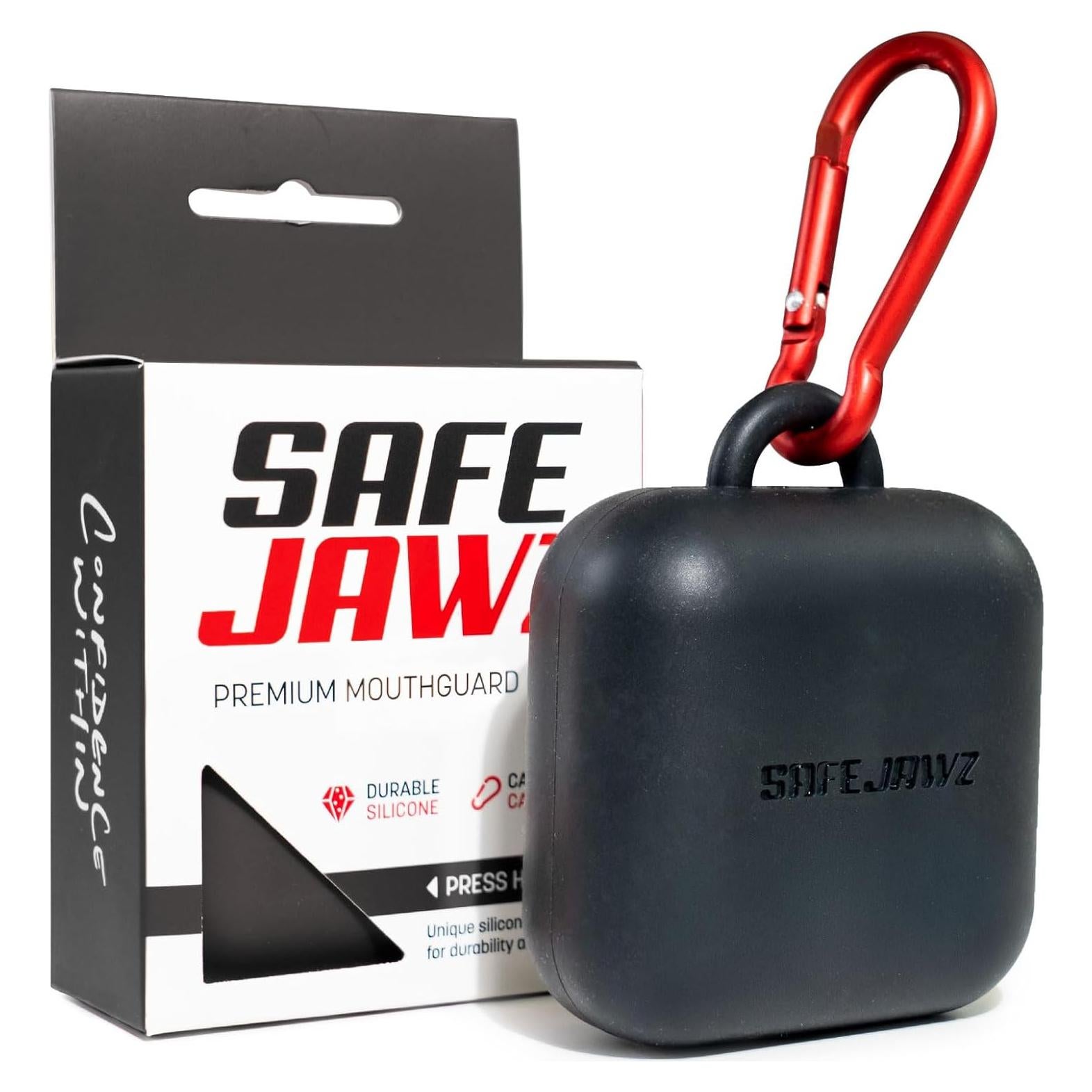 Funda de Silicona para Protector Dental SafeJawz - Negro