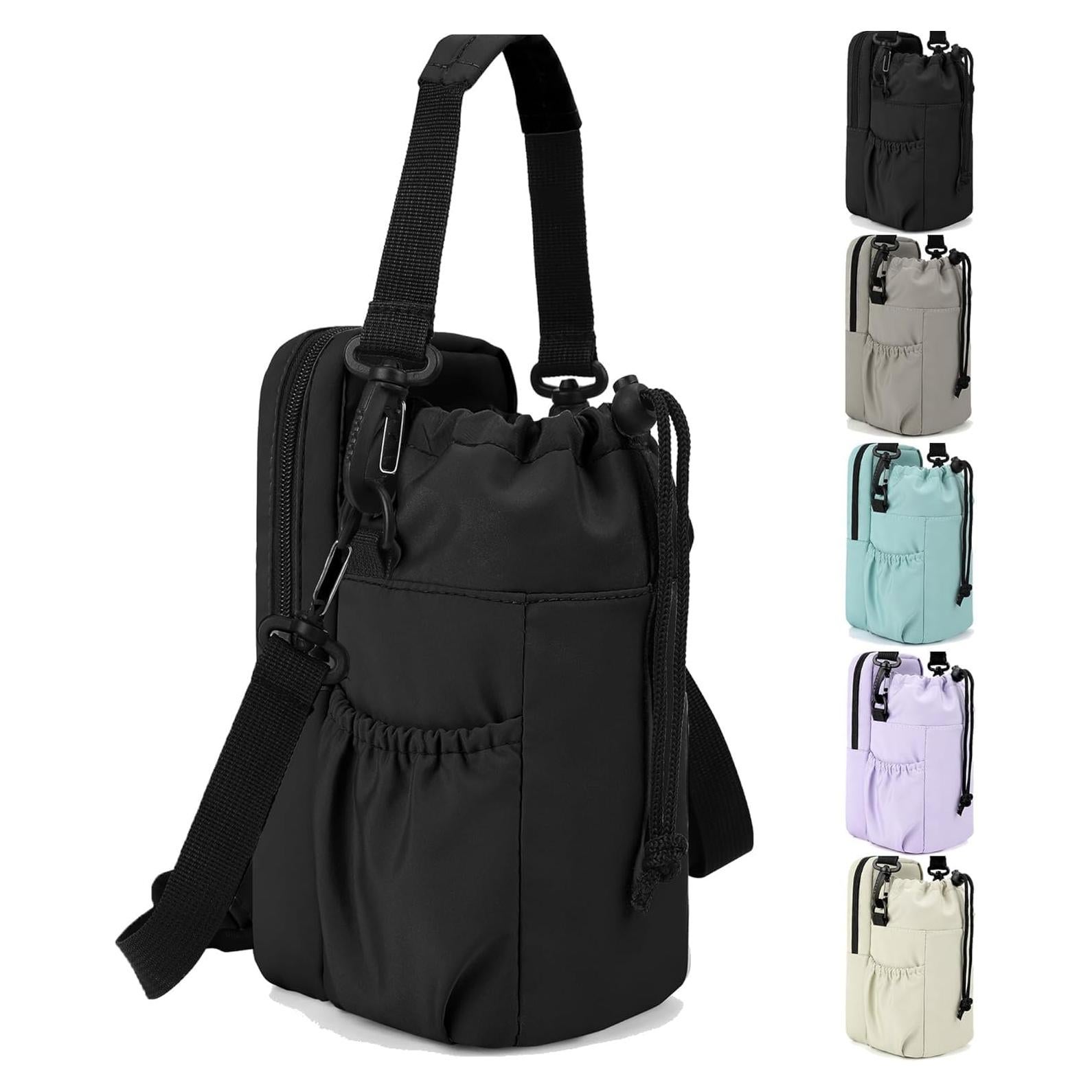 Bolsa Portabotellas de Agua JRQCSJY 32/40oz Aislada Negra