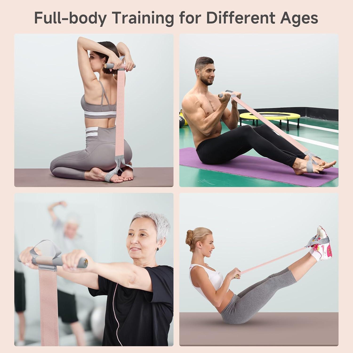 Banda de Resistencia VANiGO 120lb Antideslizante Rosa