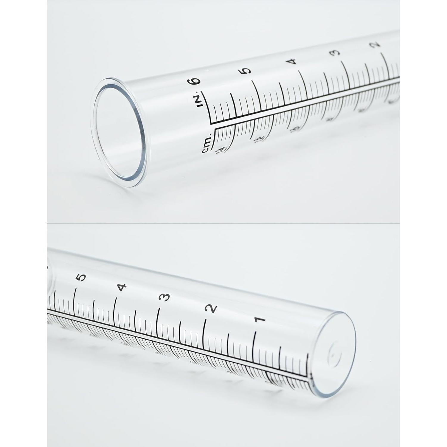 Tubo de Reemplazo para Pluviómetro Lueudu 15.24 cm 2PCS