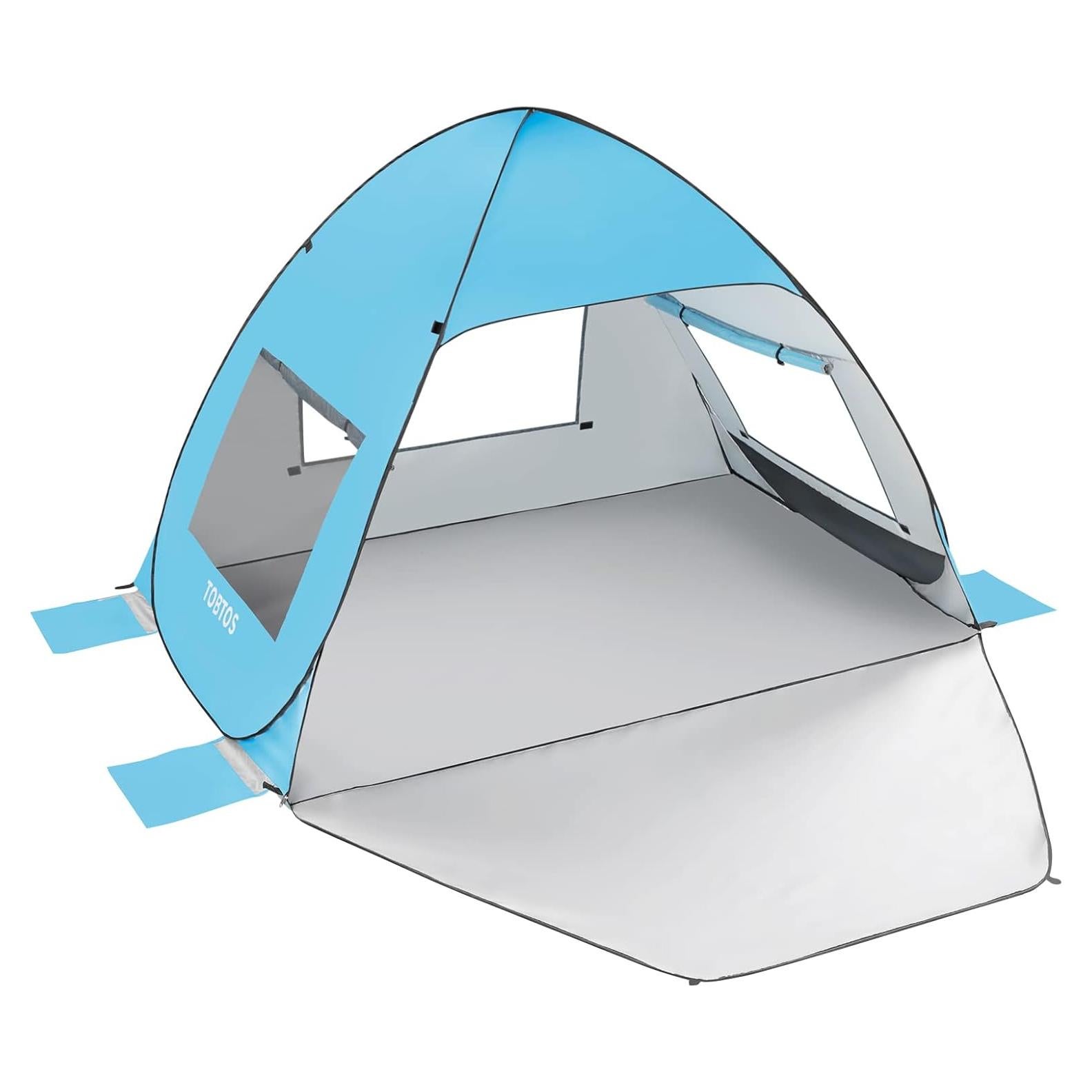 Carpa de Playa TOBTOS GS50 Pop Up UV 50+ para 2-3 Personas